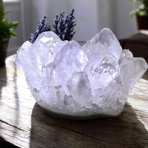 Amethyst and Quartz Crystal Druzy Cluster (#3)‎